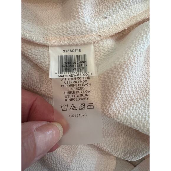 Vince Camuto Pink & White Striped Top S - Picture 7 of 7